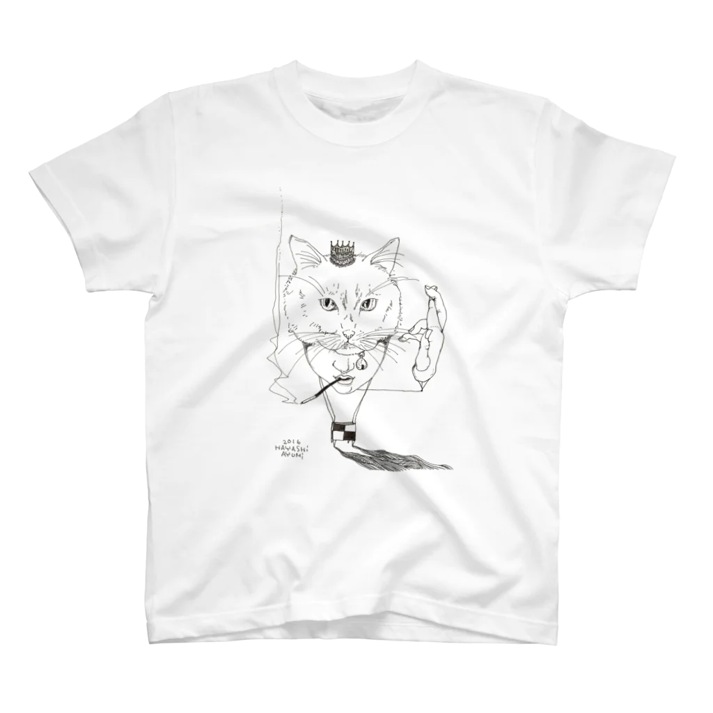 林派アート専門店のペン画シリーズ*005 スタンダードTシャツ