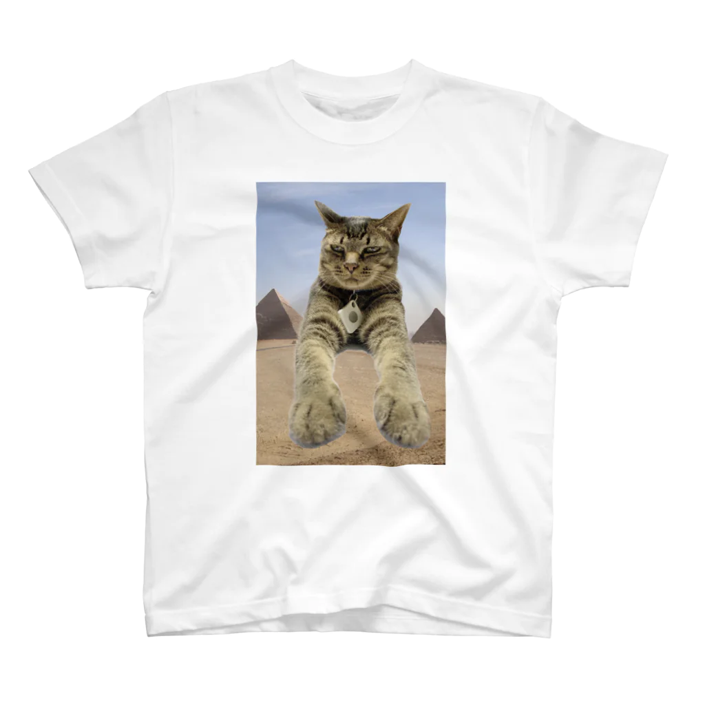 Ichiro&Jiroのエジプト猫どーん！！ Regular Fit T-Shirt