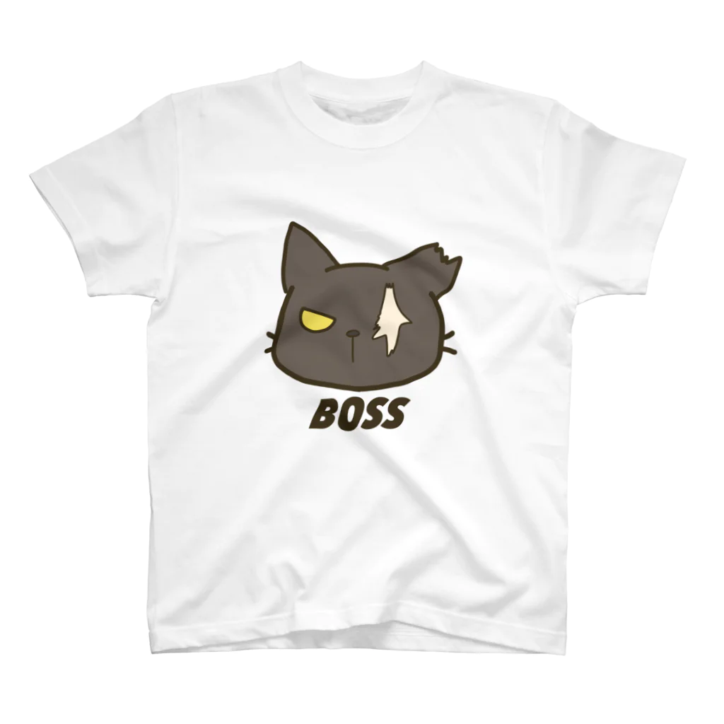 ねこのしっぽのBOSS スタンダードTシャツ