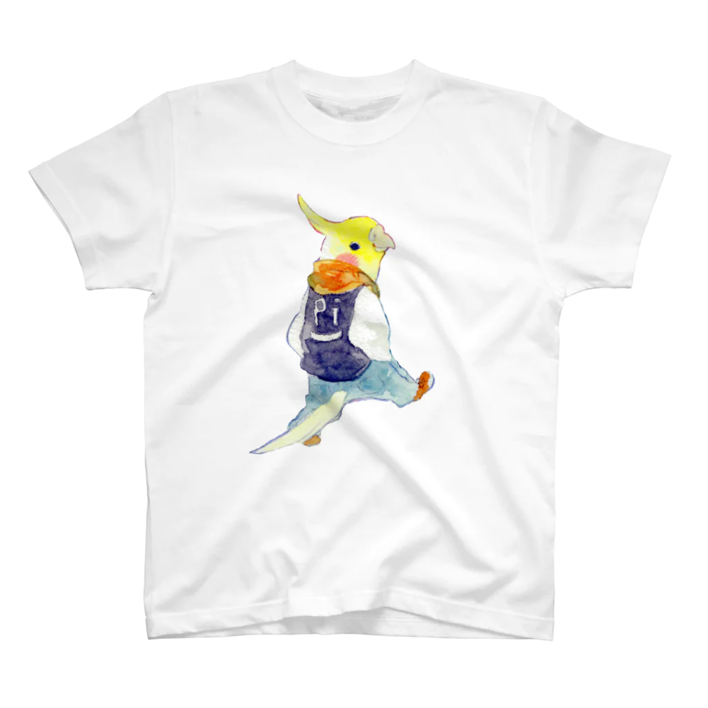 ichihoのオカメインコくん スタンダードTシャツ