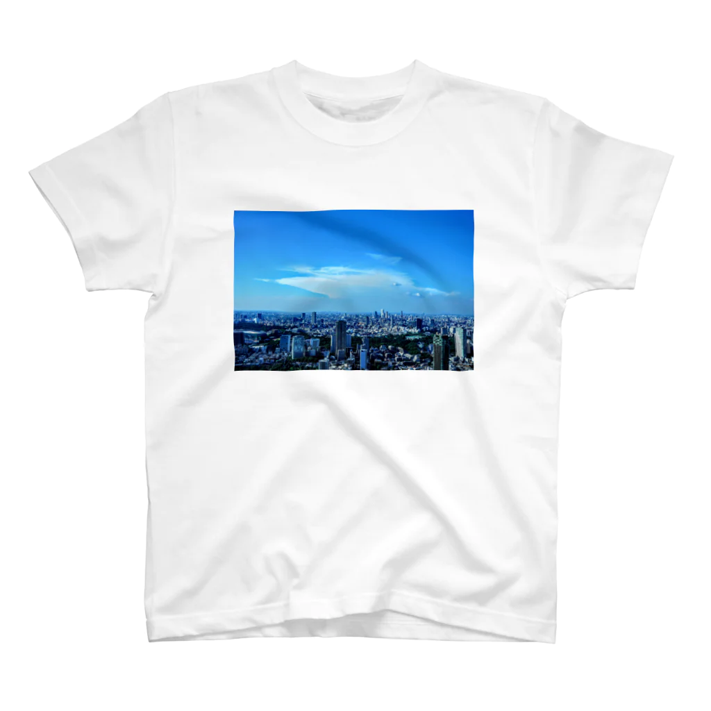 koshirokawabataの都会の空 スタンダードTシャツ