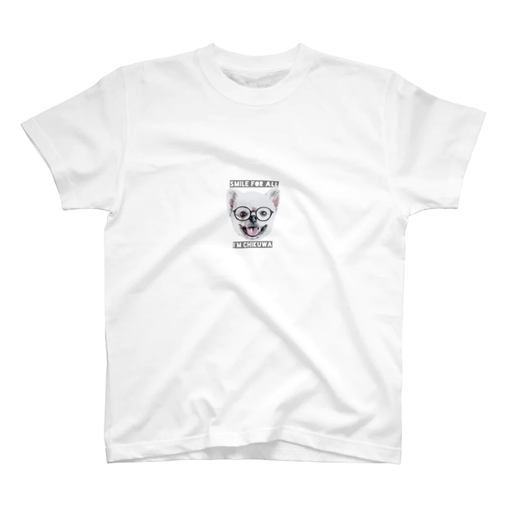 Chikuwa0813のSmileforallポメちくわ スタンダードTシャツ