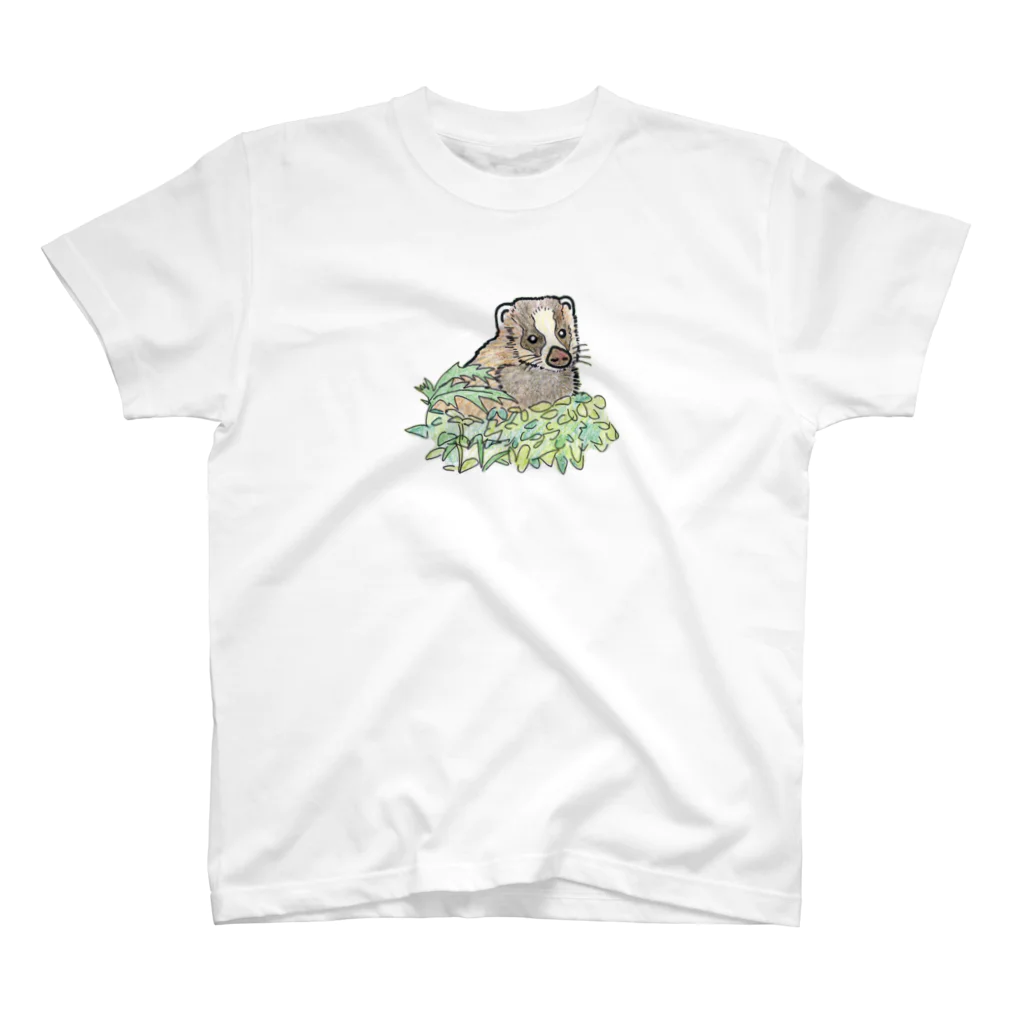 つまき♪のアナグマさん３ スタンダードTシャツ