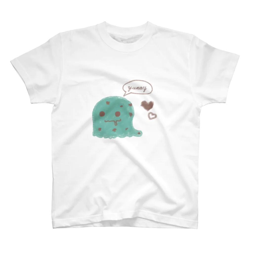 cryptographのでろでろyummy(チョコミント) Regular Fit T-Shirt