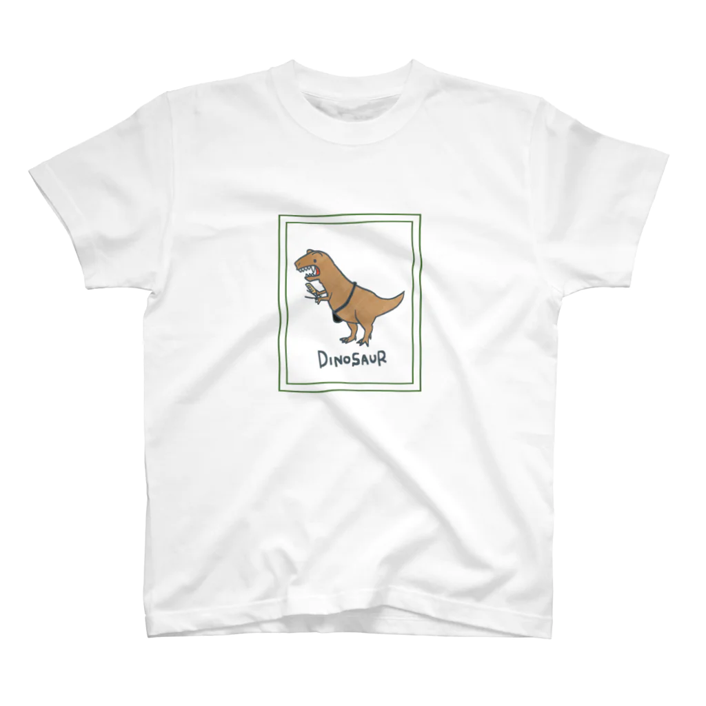 あいのあめのdinosaur Regular Fit T-Shirt