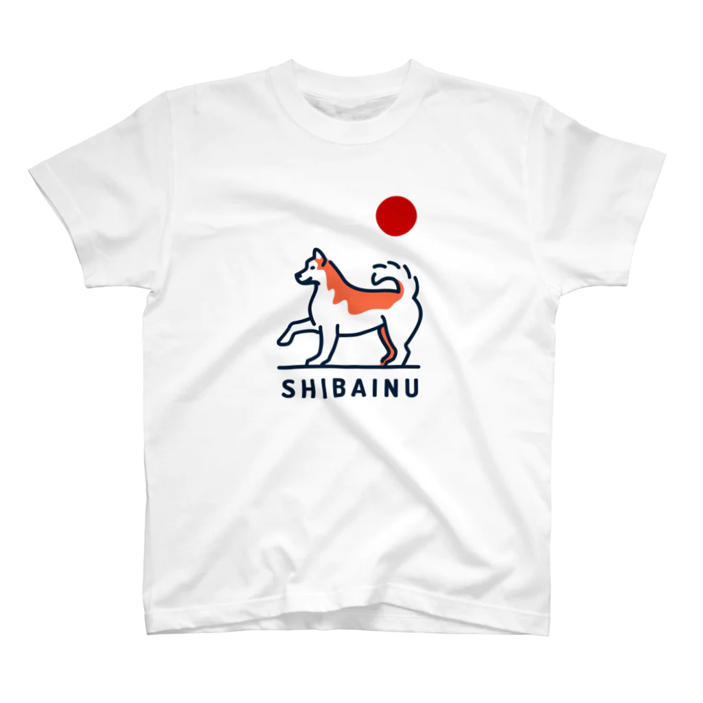 東京奮起させるの柴犬 Regular Fit T-Shirt