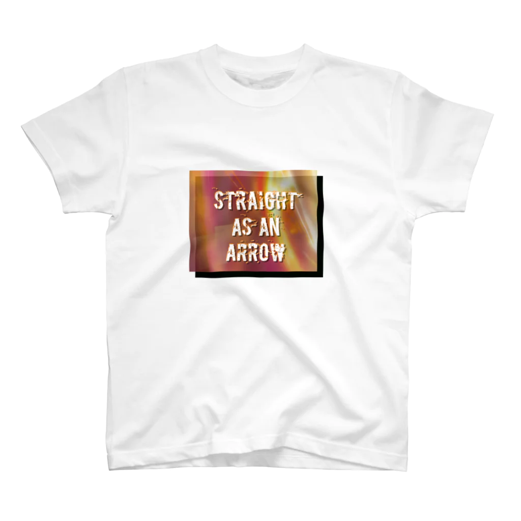 れいら先生のStraight  as an  arrow Regular Fit T-Shirt