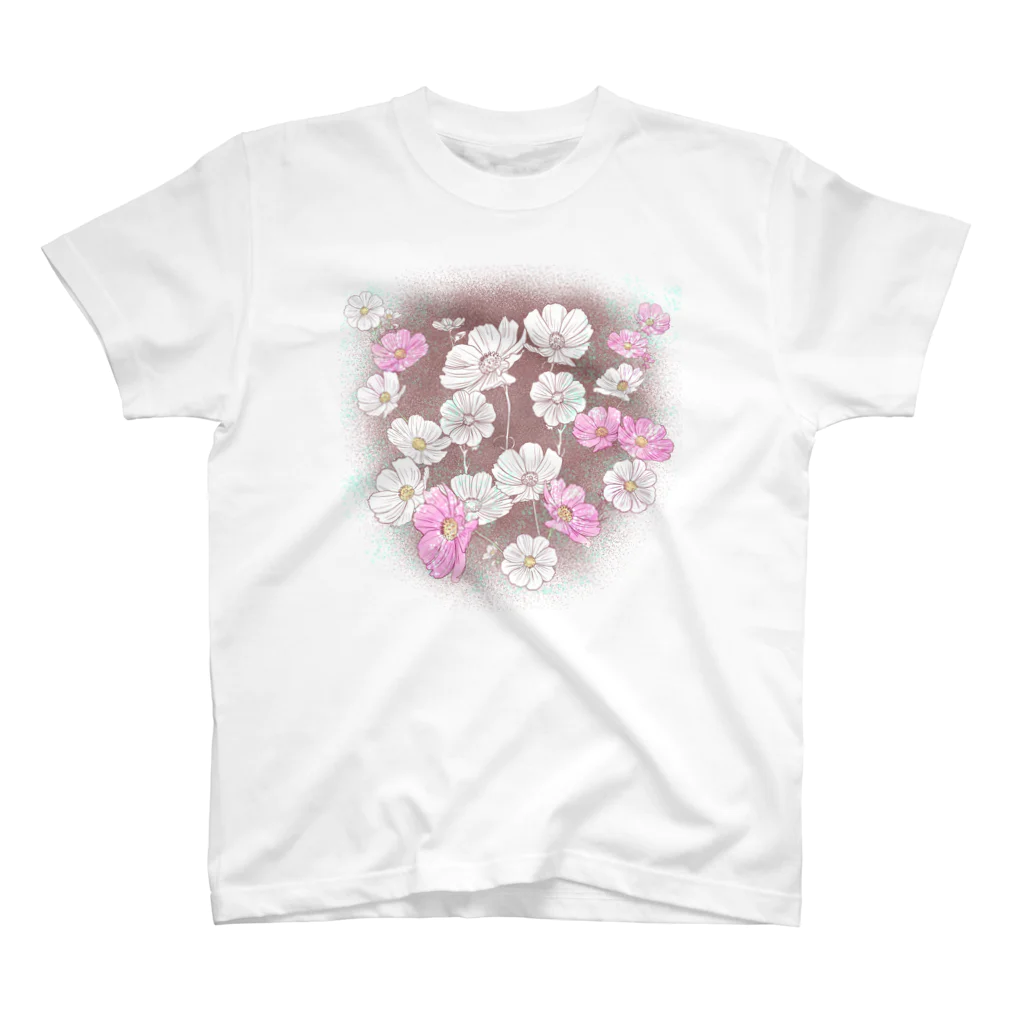 huroshikiの秋桜 （茶） Regular Fit T-Shirt