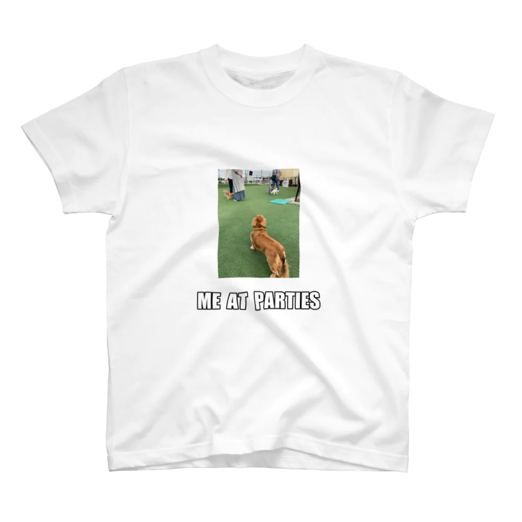 確認の店の犬のミームＴシャツ スタンダードTシャツ