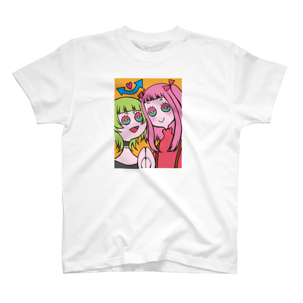 COLOR_INSISTのうらおもて スタンダードTシャツ