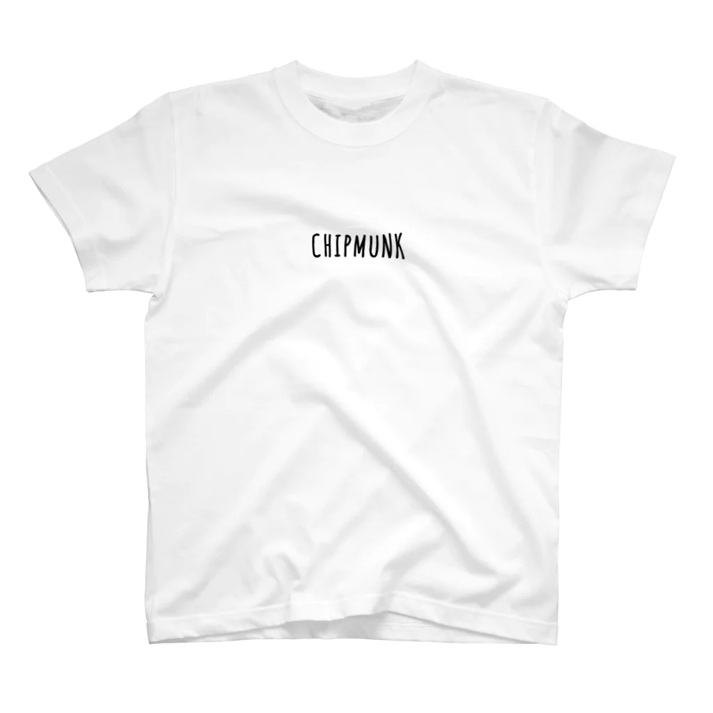 coco_chipmunkのシマリスロゴシリーズ スタンダードTシャツ