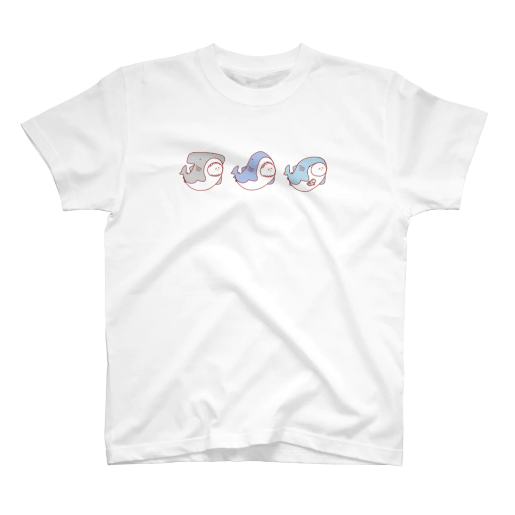 するめいかのさめさめさめ  スタンダードTシャツ