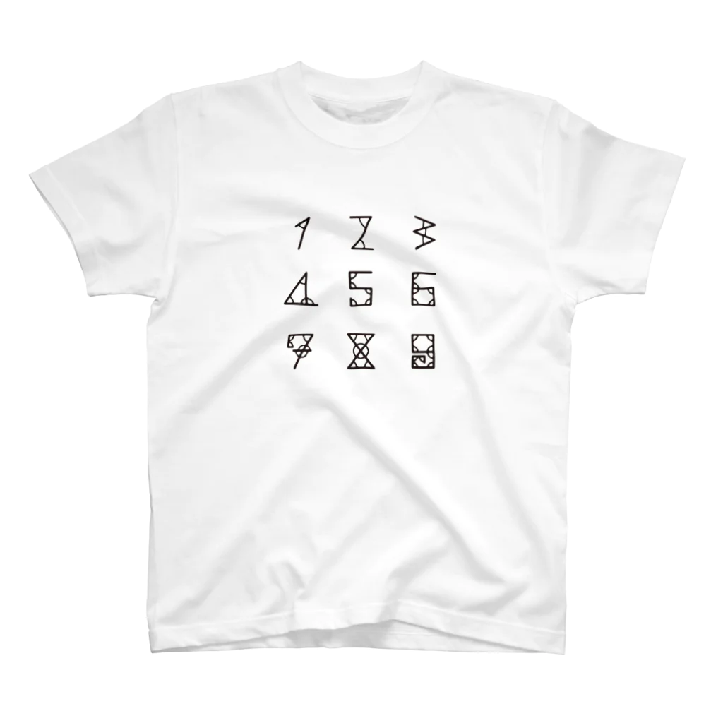 A2C COLLECTIONの数字起源 スタンダードTシャツ