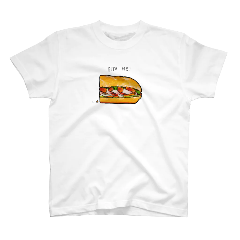 HISUI🇻🇳🇯🇵ベトナムカフェバオバオのバイトミーみぎ スタンダードTシャツ