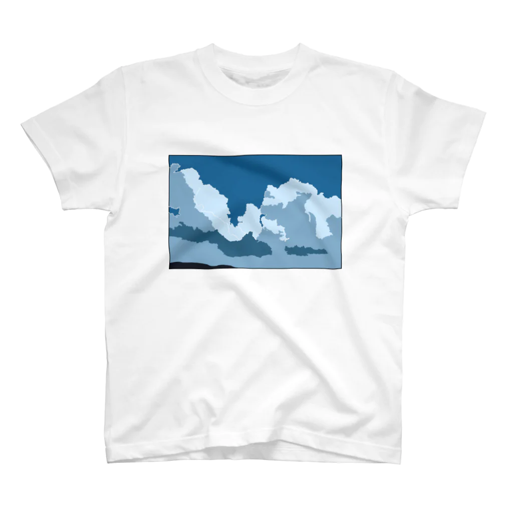 kizamiの夏、曇 スタンダードTシャツ