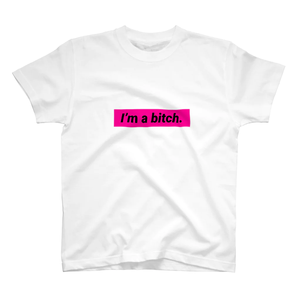 Naughty Boys のI’m a bitch  Regular Fit T-Shirt