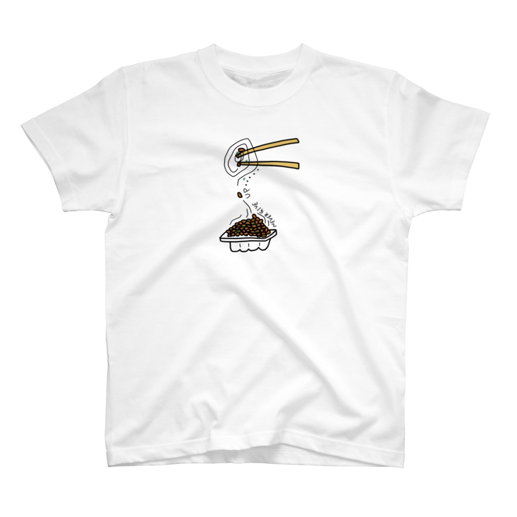magnoliaのお店(変、シュール、自由)の納豆T Regular Fit T-Shirt