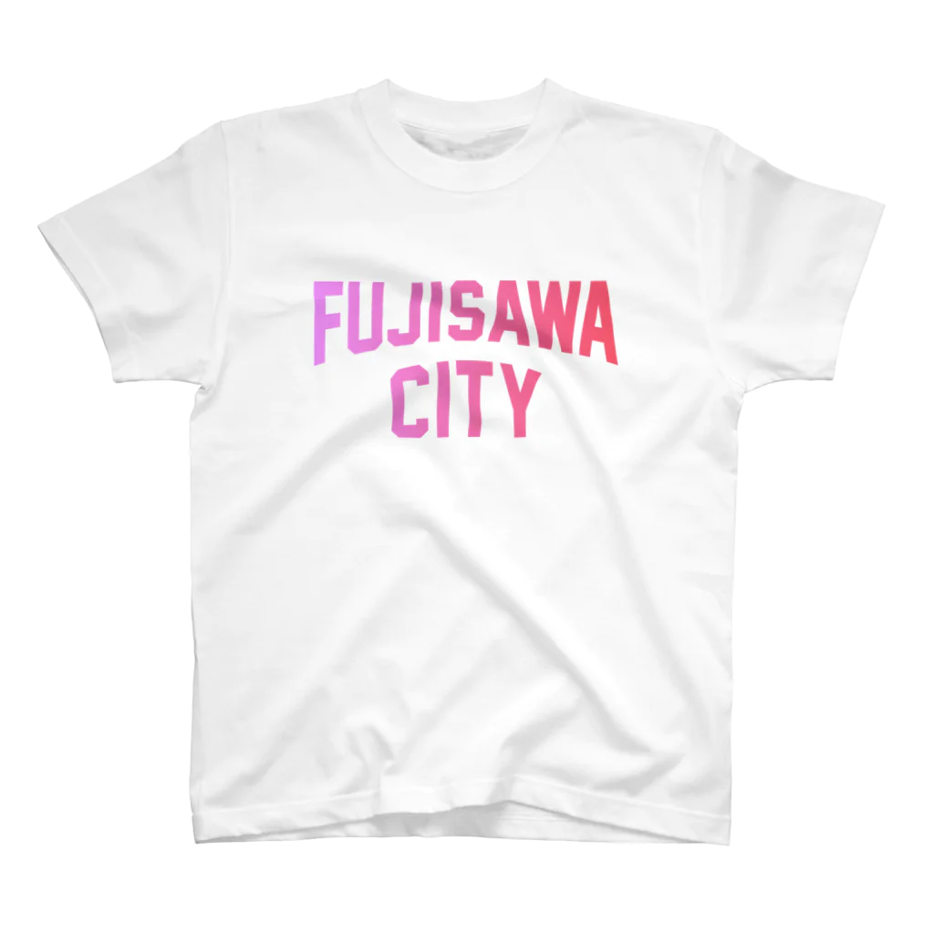 JIMOTOE Wear Local Japanの 藤沢市 FUJISAWA CITY Regular Fit T-Shirt