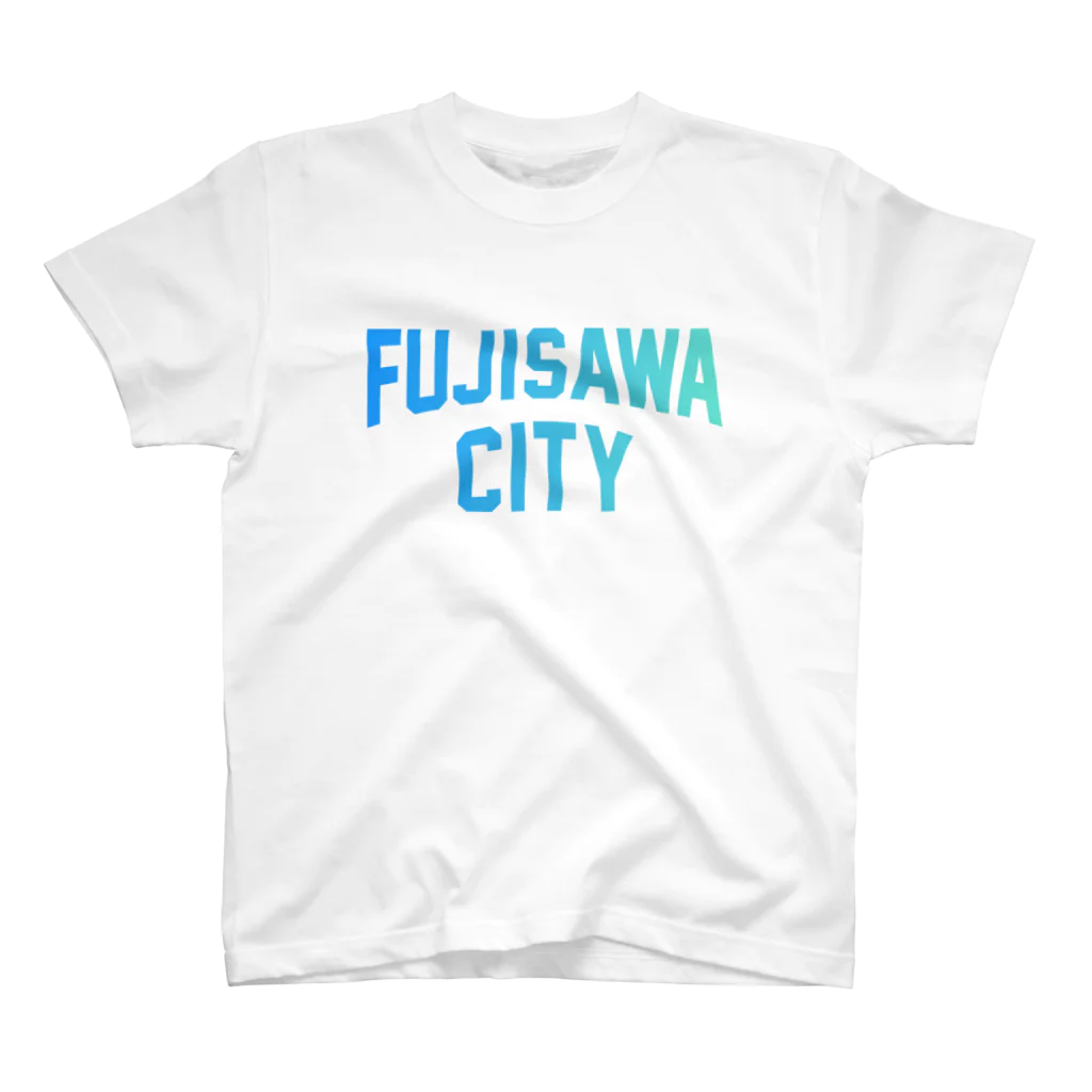 JIMOTO Wear Local Japanの藤沢市 FUJISAWA CITY スタンダードTシャツ