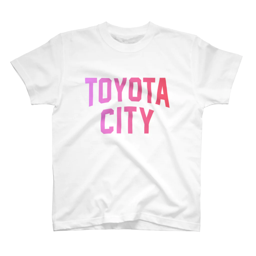 JIMOTOE Wear Local Japanの豊田市 TOYOTA CITY スタンダードTシャツ