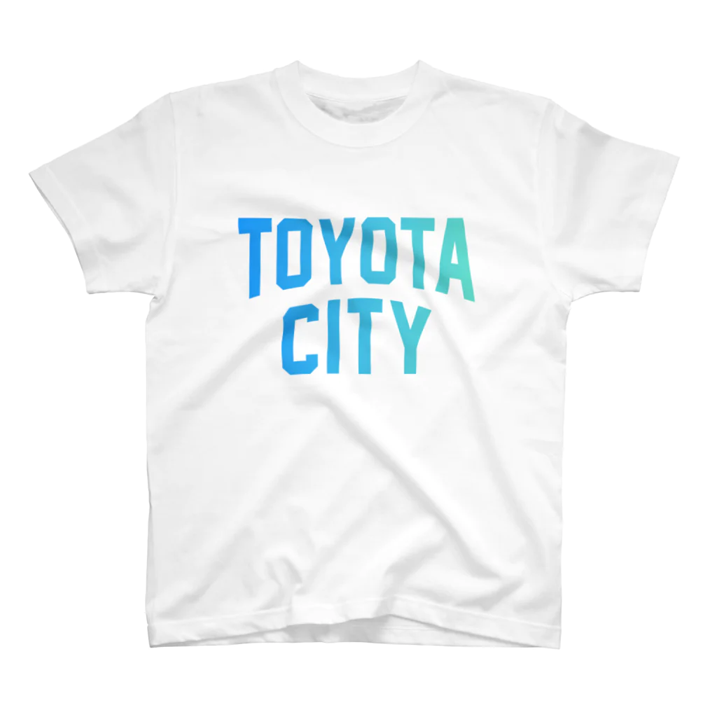 JIMOTOE Wear Local Japanの豊田市 TOYOTA CITY スタンダードTシャツ