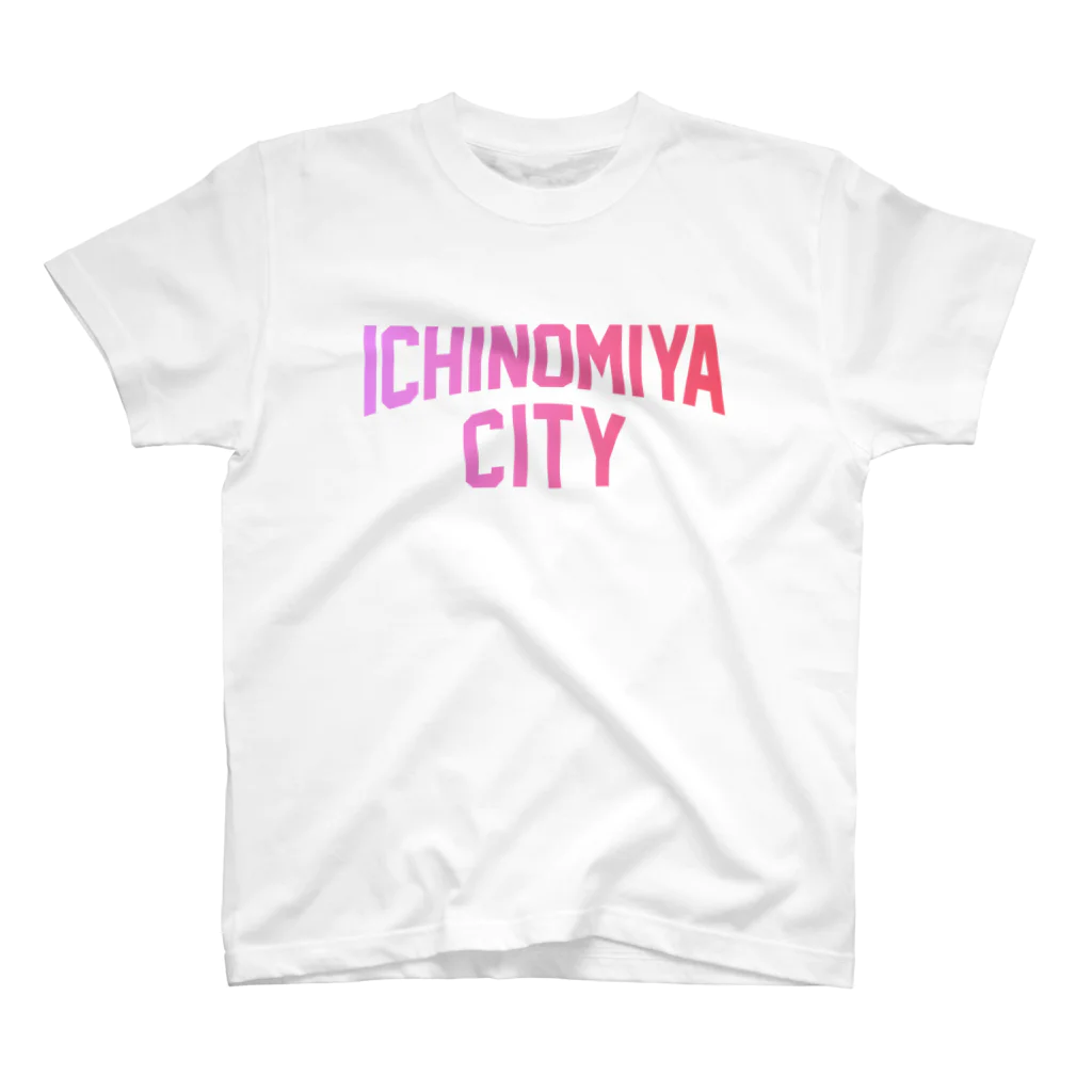 JIMOTO Wear Local Japanの一宮市 ICHINOMIYA CITY スタンダードTシャツ