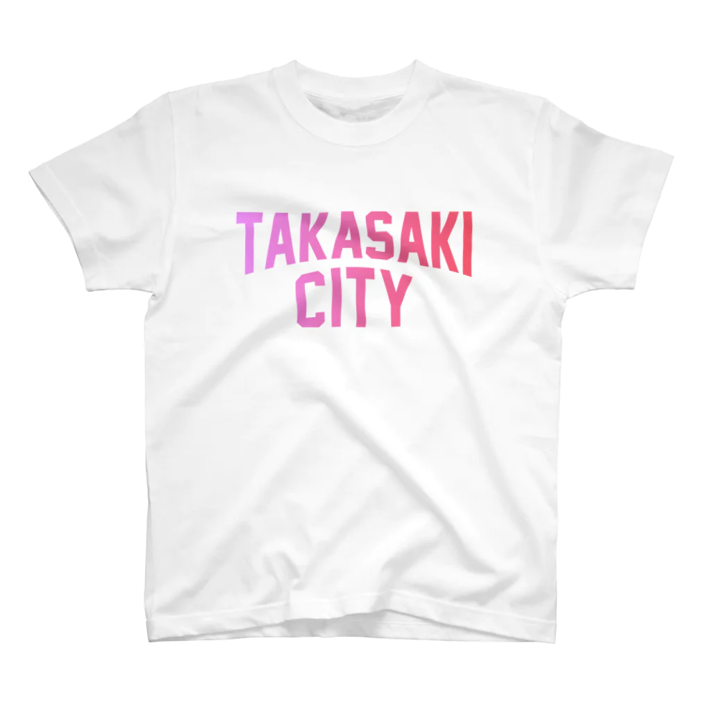 JIMOTOE Wear Local Japanの高崎市 TAKASAKI CITY スタンダードTシャツ