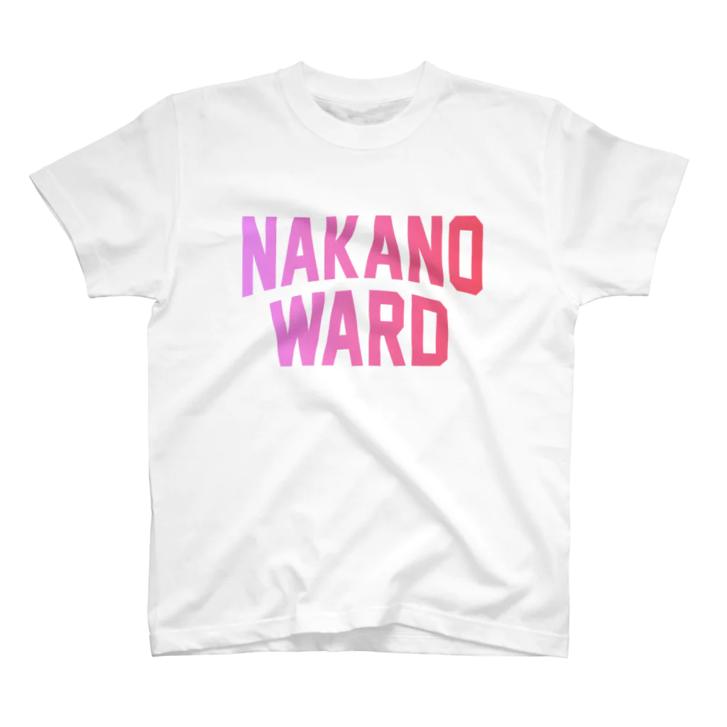 JIMOTO Wear Local Japanの中野区 NAKANO WARD スタンダードTシャツ