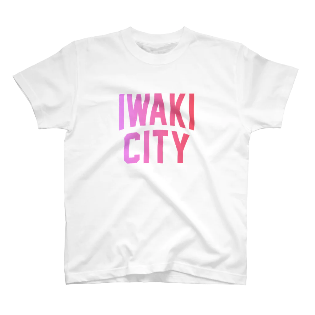 JIMOTO Wear Local Japanのいわき市 IWAKI CITY スタンダードTシャツ