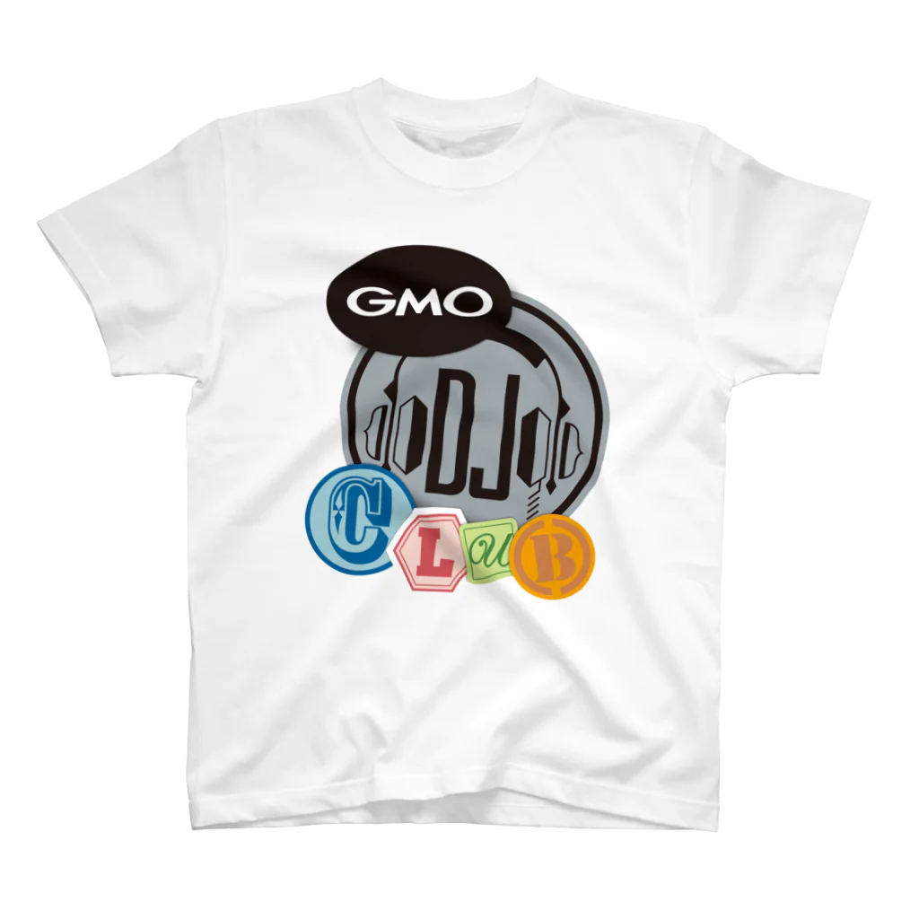 GMO DJ部のGMO DJ部ロゴ（COLOR） スタンダードTシャツ