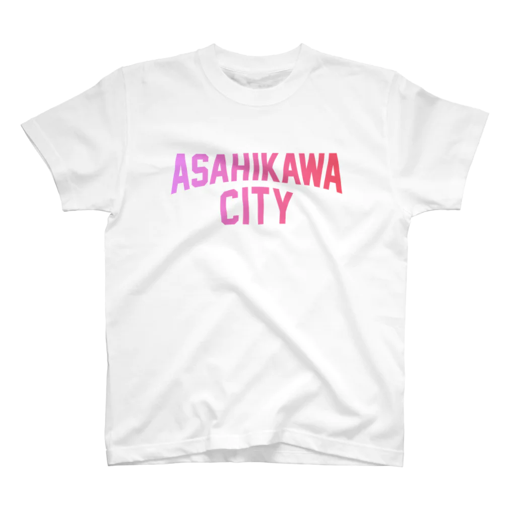 JIMOTOE Wear Local Japanの旭川市 ASAHIKAWA CITY スタンダードTシャツ