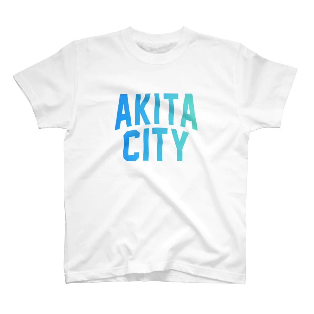 JIMOTOE Wear Local Japanの秋田市 AKITA CITY Regular Fit T-Shirt