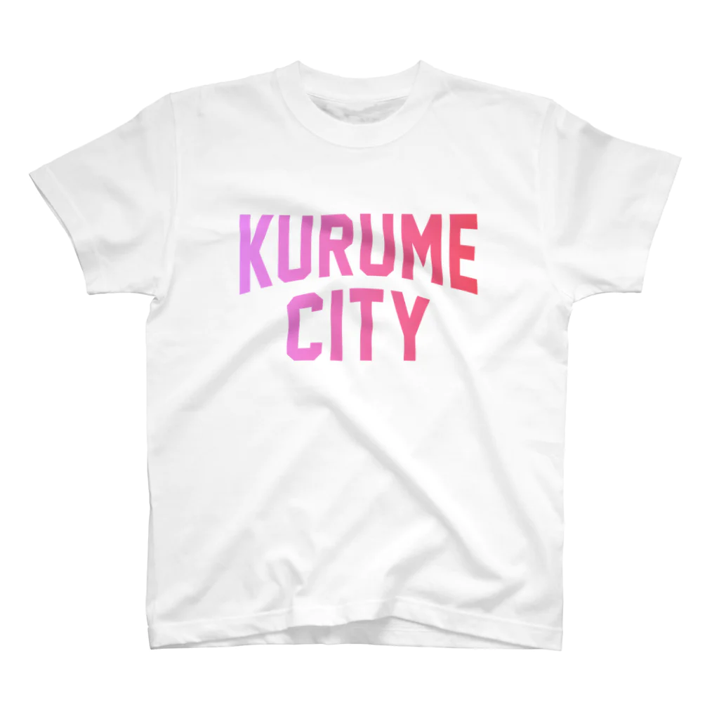 JIMOTO Wear Local Japanの久留米市 KURUME CITY スタンダードTシャツ