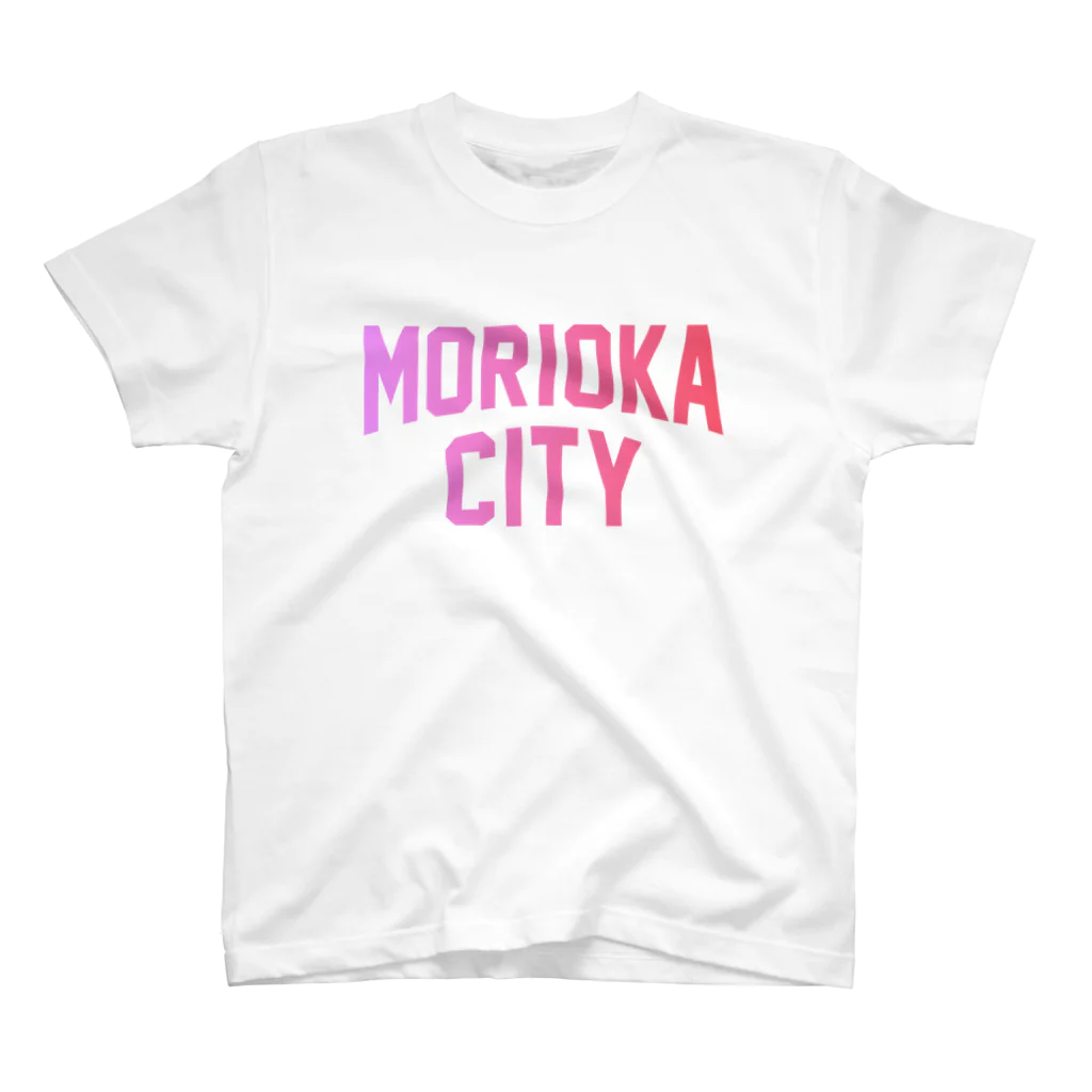 JIMOTO Wear Local Japanの盛岡市 MORIOKA CITY スタンダードTシャツ