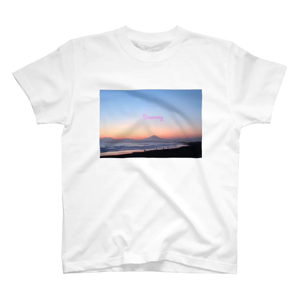 photo-kiokuの湘南夕景2 スタンダードTシャツ