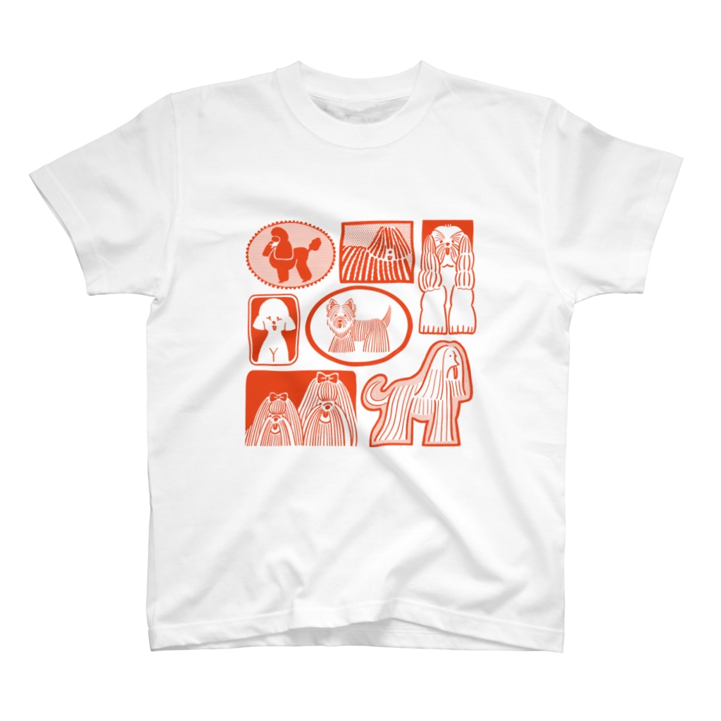𝗬𝗨𝗞𝗔 𝗡𝗜𝗦𝗛𝗜𝗜𝗭𝗨𝗠𝗜のわんわんパラダイス Regular Fit T-Shirt