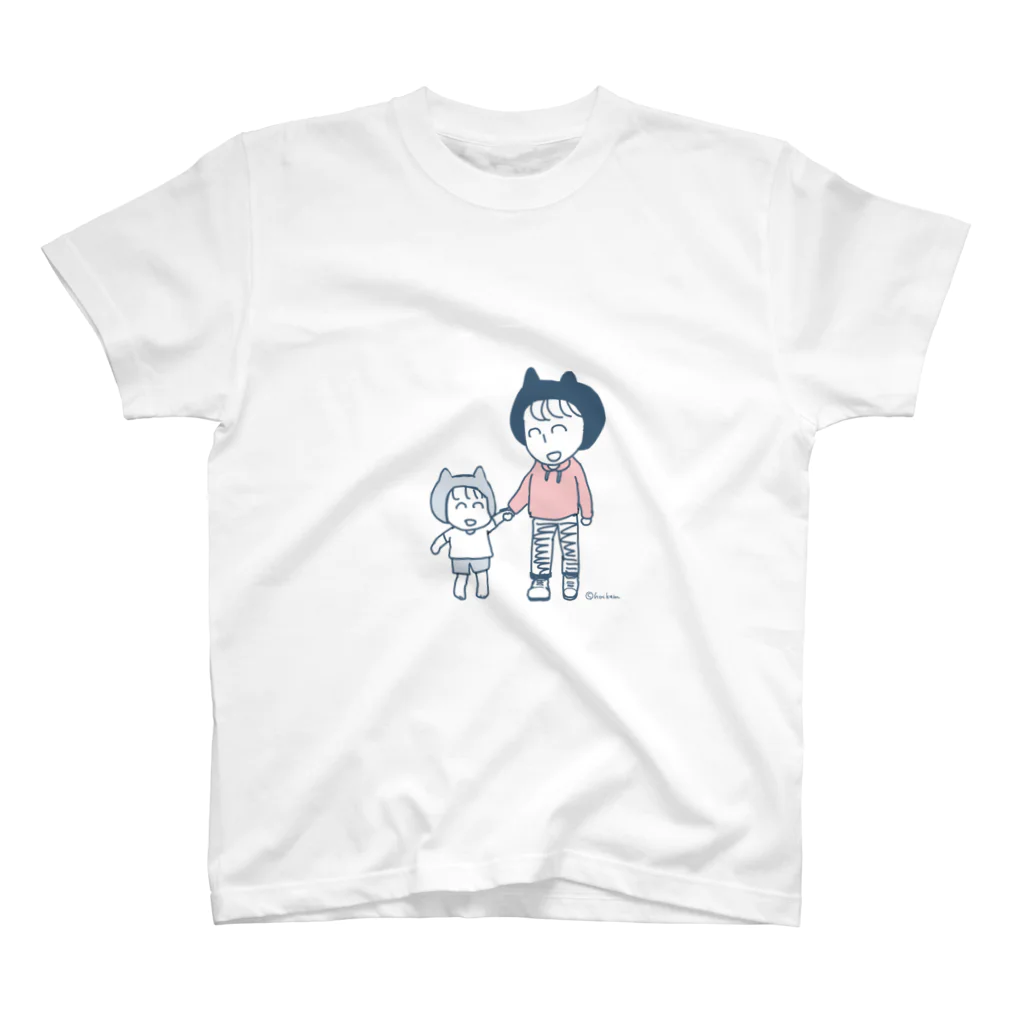 ぼくがエンジニアになるまでとなってからものがたりの小さなぼくと大きなぼく スタンダードTシャツ