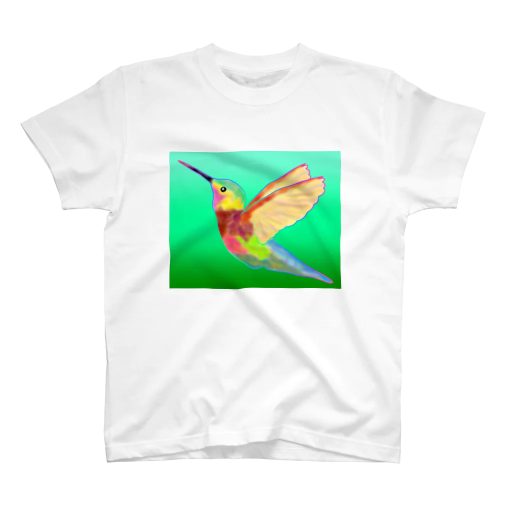 Fumio MatsubayashiのHUMMINGBIRD スタンダードTシャツ