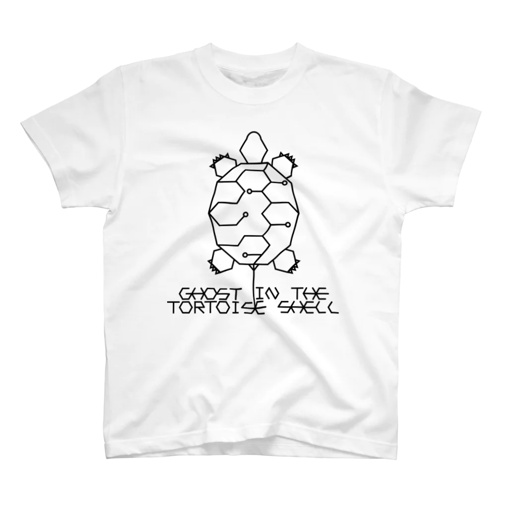 亀翔重工のGhost In The Tortoise Shell Regular Fit T-Shirt