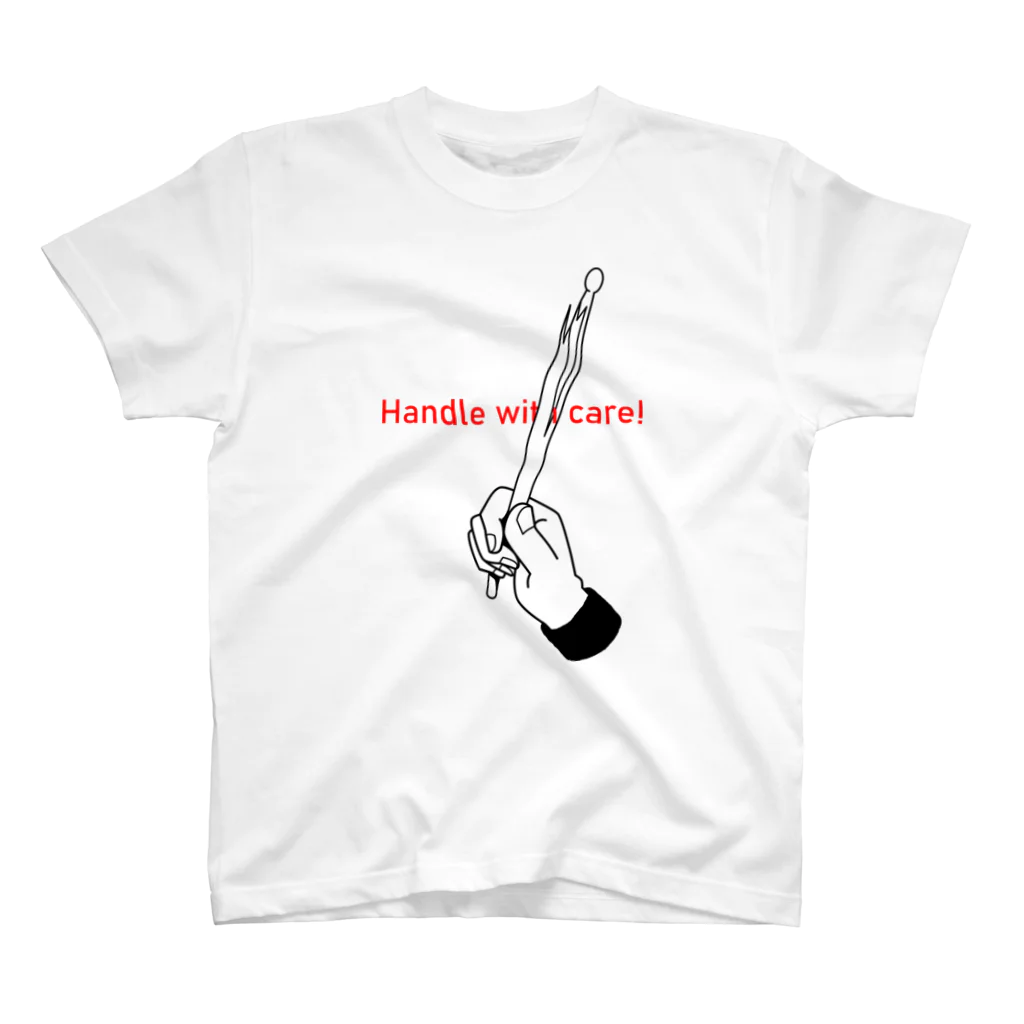 Ohashiの取り扱い注意(スティック) Regular Fit T-Shirt