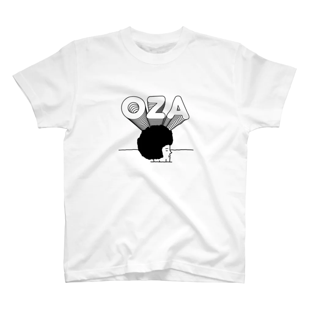 SHUJI OZAWAのOZA埋まる スタンダードTシャツ