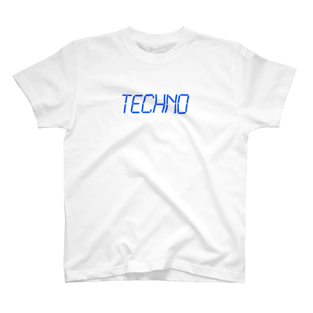 Day_and_postersのTechno  Regular Fit T-Shirt