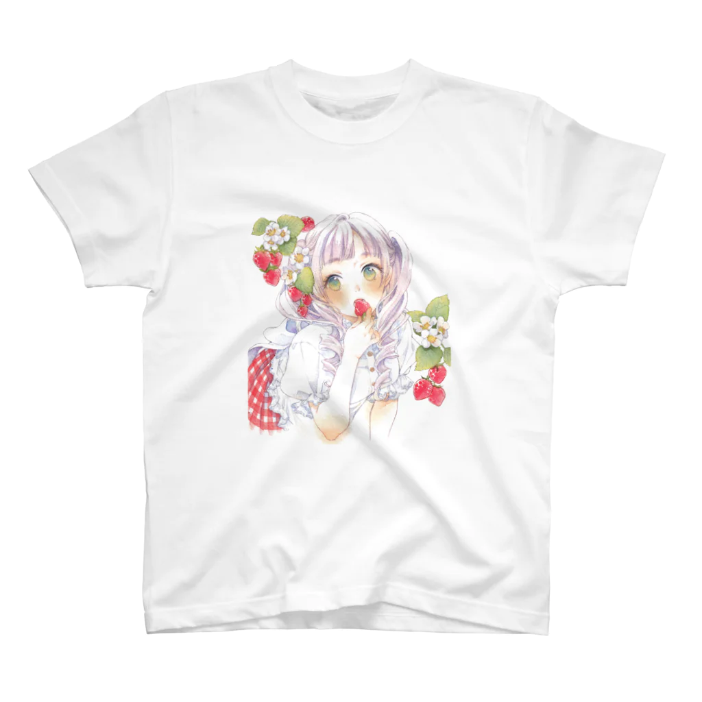 友風子のいちご Regular Fit T-Shirt