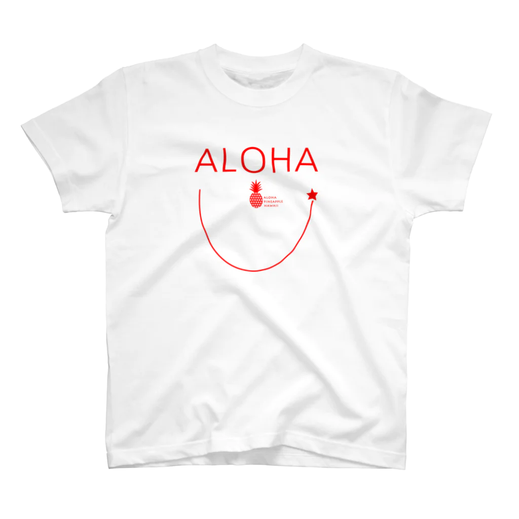 aloha_pineapple_hawaiiのALOHA Smile　165 スタンダードTシャツ