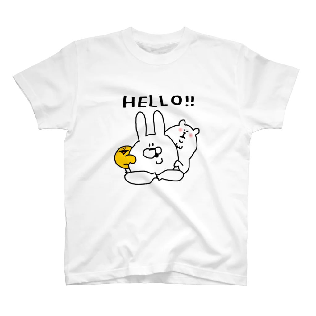 じょのん@ラインスタンプ販売中のhello スタンダードTシャツ