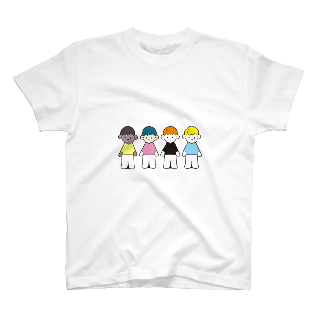 無機質の無個性くん スタンダードTシャツ