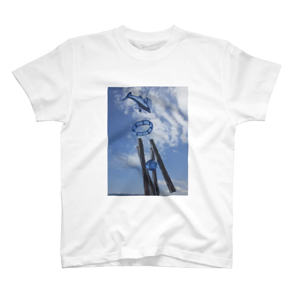 マイルの空とイルカのTシャツ Regular Fit T-Shirt