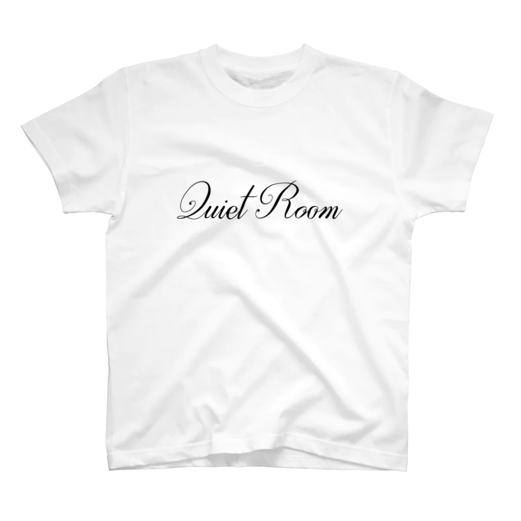 Story DesignsのQuiet Room Official Logo Regular Fit T-Shirt