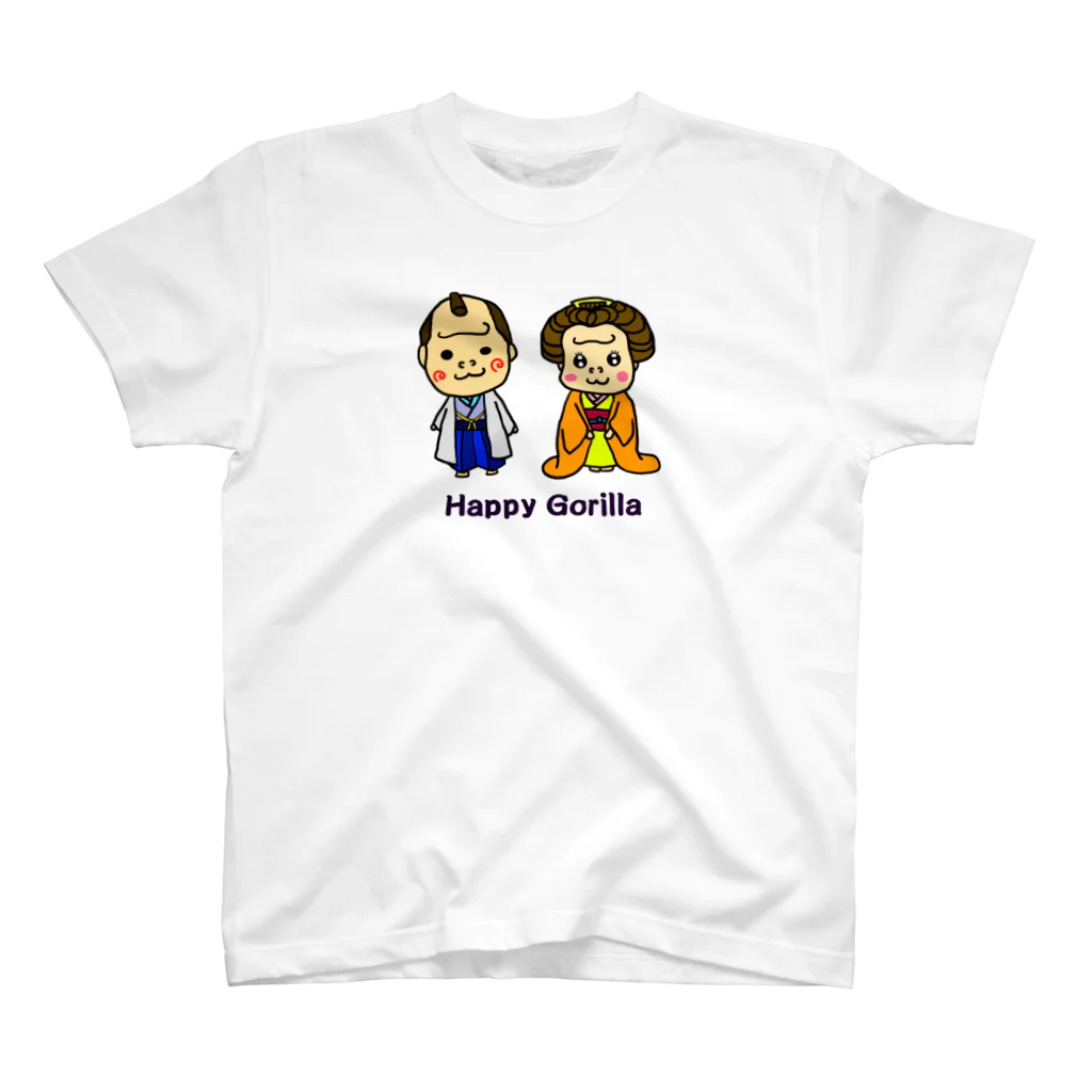 HappyGorillaのハッピーゴリラ　大奥 スタンダードTシャツ