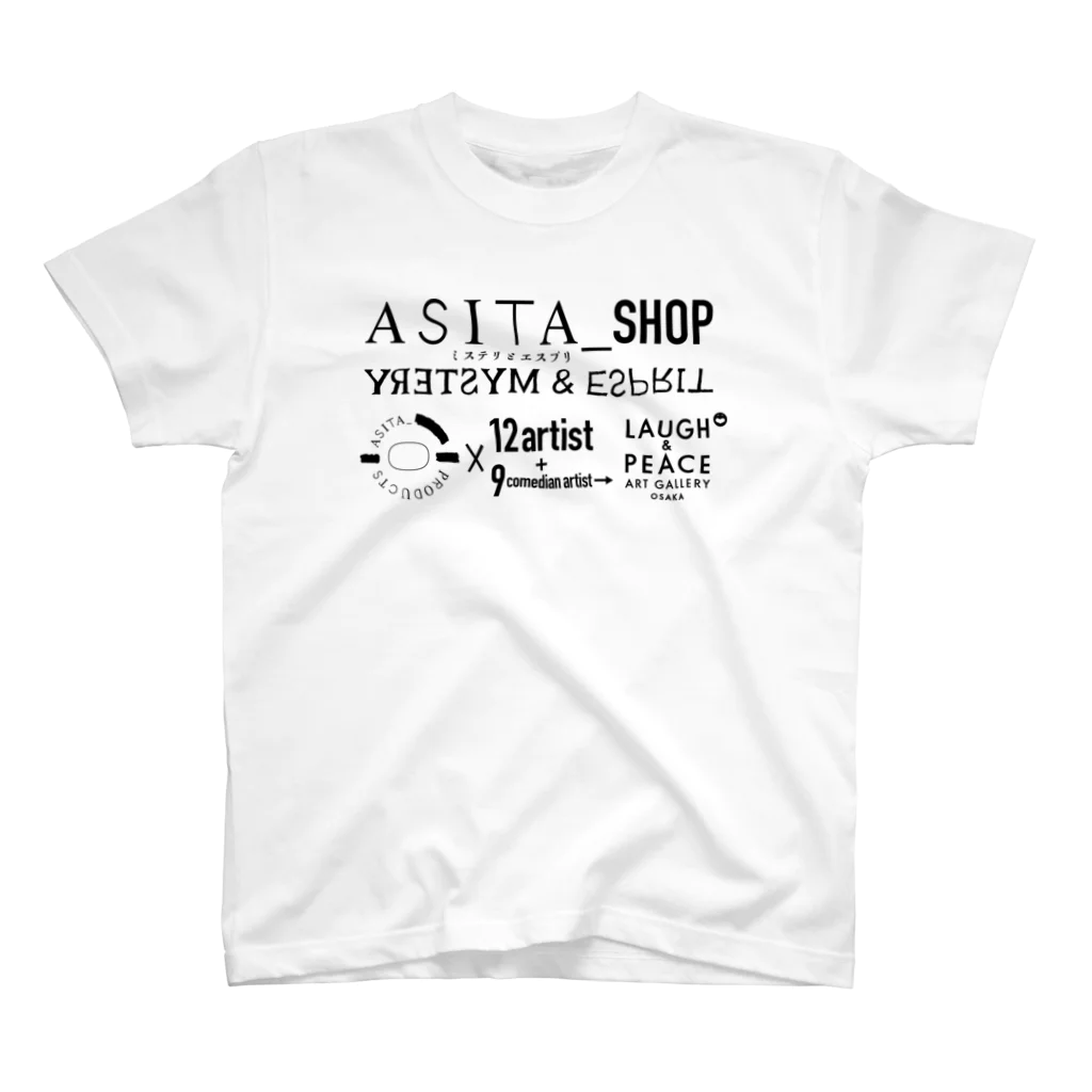 ASITA_PRODUCTSのASITA_SHOP　ミステリとエスプリ Regular Fit T-Shirt